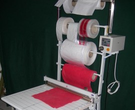 Naylon ve sterilizasyon torbası üretim ve kapatma masası 